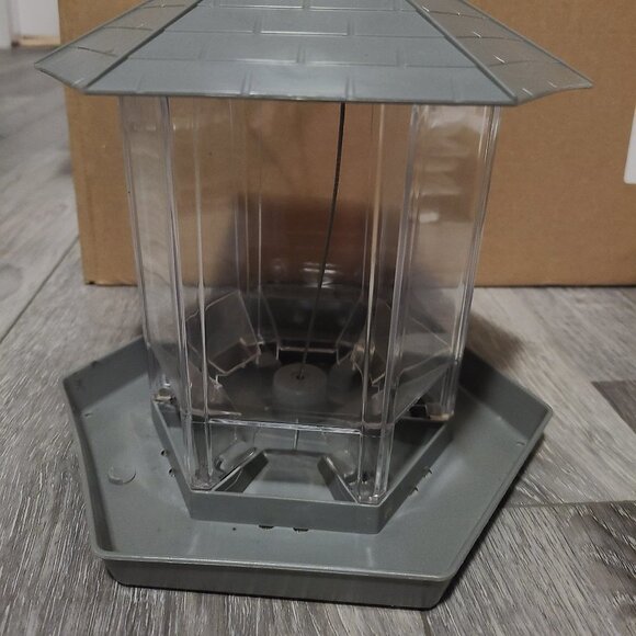 💎2/$18💎 💥Host pick💥  Grey Hanging Panorama Gazebo Wild Bird Feeder - Picture 3 of 4